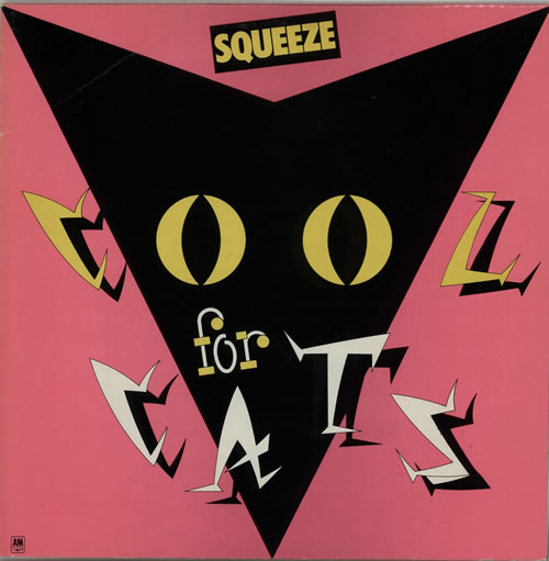 Squeeze Cool For Cats - Pink Sleeve vinyl LP album (LP record) UK SQULPCO628919