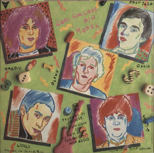 Squeeze Cool For Cats - Pink Vinyl 12" vinyl single (12 inch record / Maxi-single) UK SQU12CO227023