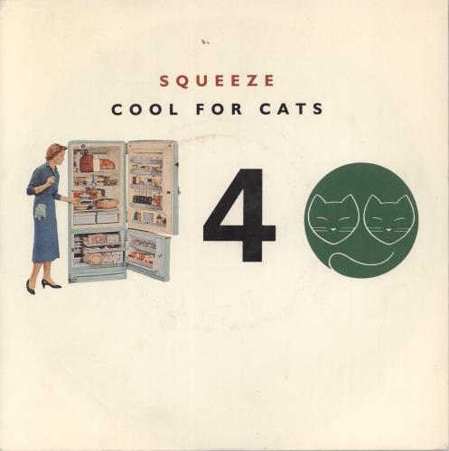 Squeeze Cool For Cats 7" vinyl single (7 inch record / 45) UK SQU07CO767306