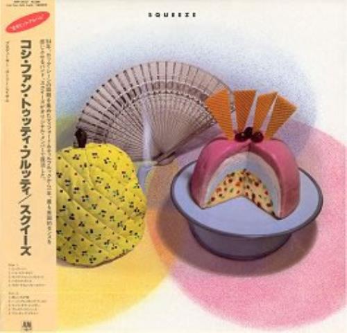 Squeeze Cosi Fan Tutti Frutti vinyl LP album (LP record) Japanese SQULPCO158521