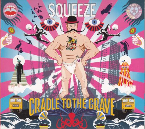 Squeeze Cradle To The Grave - Autographed CD album (CDLP) UK SQUCDCR776895