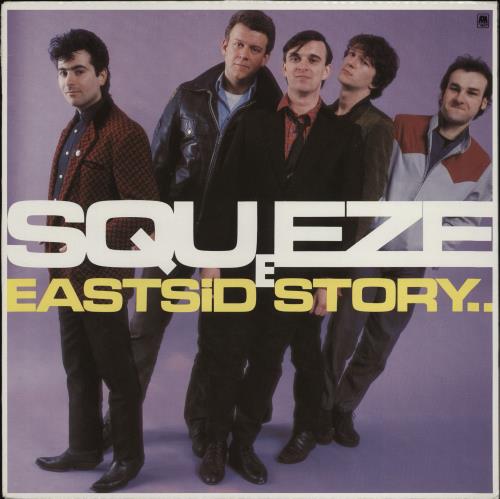 Squeeze East Side Story vinyl LP album (LP record) Canadian SQULPEA767355