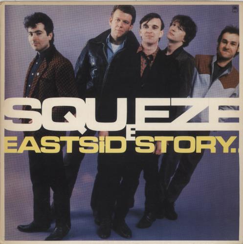 Squeeze East Side Story vinyl LP album (LP record) Portuguese SQULPEA870295