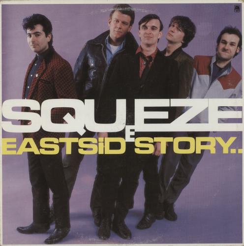 Squeeze Eastside Story vinyl LP album (LP record) Canadian SQULPEA880449