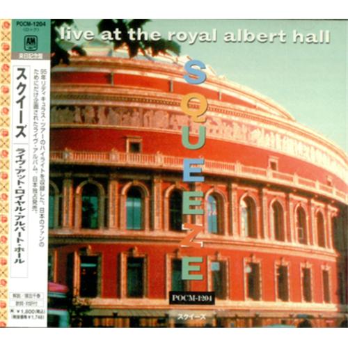 Squeeze Live At The Royal Albert Hall CD album (CDLP) Japanese SQUCDLI143420