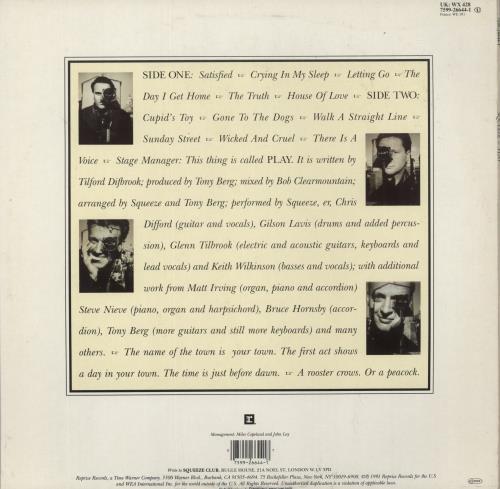 Squeeze Play vinyl LP album (LP record) UK SQULPPL552691