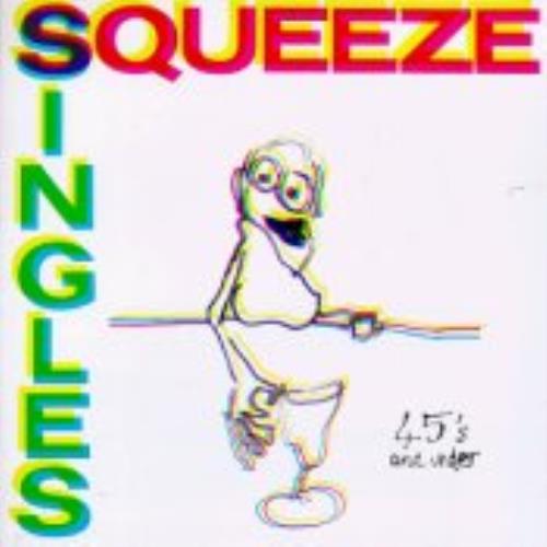 Squeeze Singles 45's And Under CD album (CDLP) US SQUCDSI233334