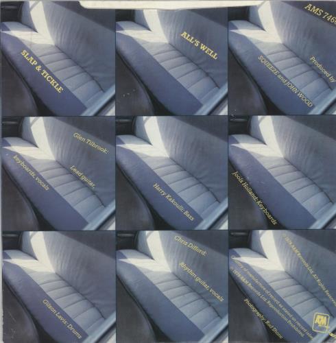 Squeeze Slap & Tickle - Red Vinyl 7" vinyl single (7 inch record / 45) UK SQU07SL42552