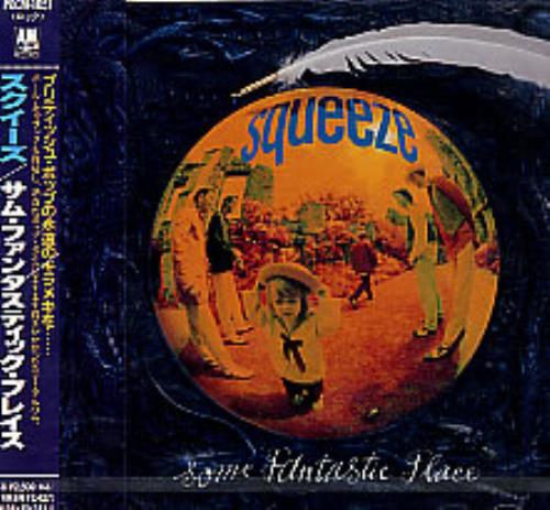 Squeeze Some Fantastic Place CD album (CDLP) Japanese SQUCDSO279815