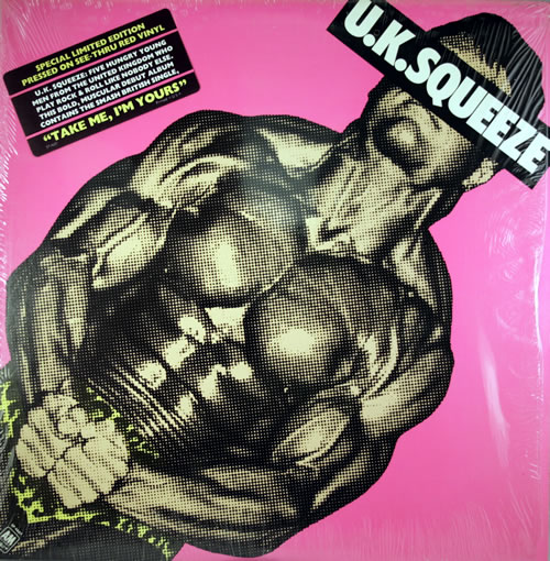 Squeeze Squeeze - Red Vinyl vinyl LP album (LP record) US SQULPUK92956