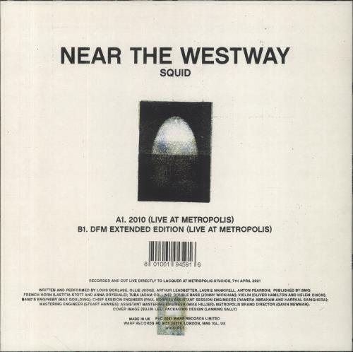 Squid Near The Westway - RSD 12" vinyl single (12 inch record / Maxi-single) UK 3Y712NE850237