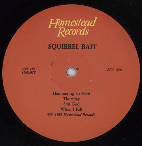 Squirrel Bait Squirrel Bait vinyl LP album (LP record) US V8ULPSQ829137