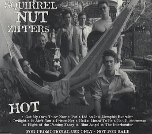 Squirrel Nut Zippers Hot CD album (CDLP) US SNZCDHO322105