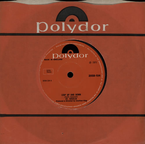 St. Cecelia Leap Up And Down 7" vinyl single (7 inch record / 45) UK U9A07LE571385