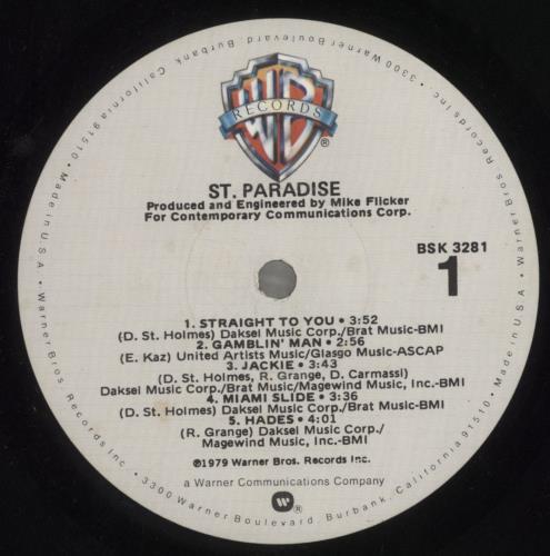 St. Paradise St. Paradise - Shrink vinyl LP album (LP record) UK 45FLPST857458