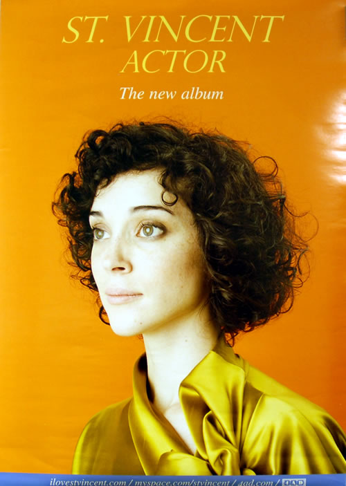 St. Vincent Actor poster UK SVFPOAC634288