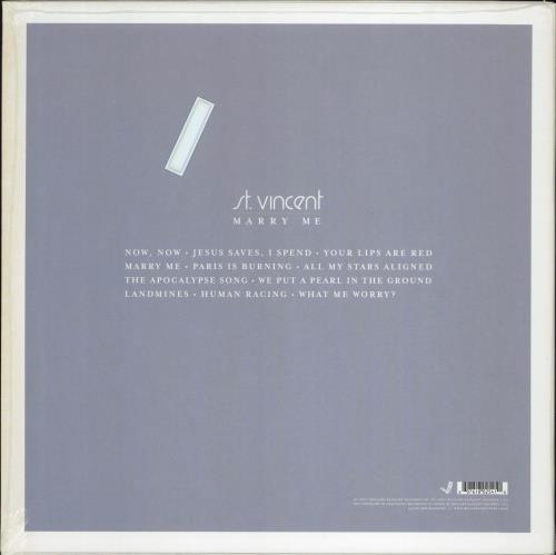 St. Vincent Marry Me - Sealed vinyl LP album (LP record) US SVFLPMA768769
