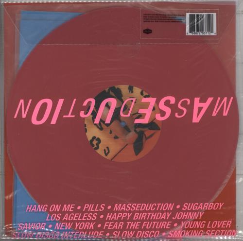 St. Vincent Masseduction - Pink Vinyl vinyl LP album (LP record) UK SVFLPMA871144