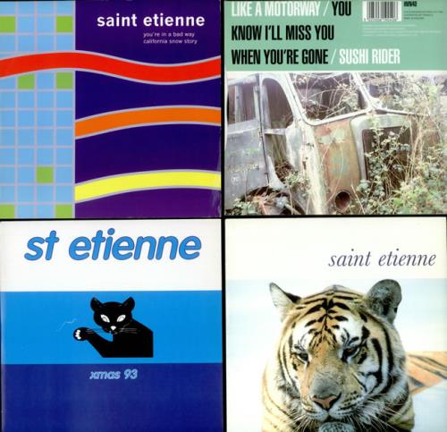 St Etienne A Collection of 6 x 7" Vinyl Singles 7" vinyl single (7 inch record / 45) UK ETI07AC424058
