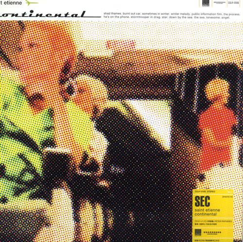 St Etienne Continental - Vinyl vinyl LP album (LP record) Japanese ETILPCO86326