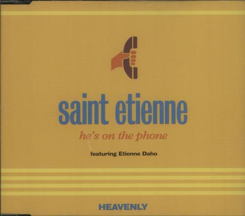 St Etienne He's On The Phone CD single (CD5 / 5") UK ETIC5HE112449