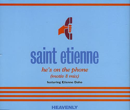St Etienne He's On The Phone 2-CD single set (Double CD single) UK ETI2SHE161663