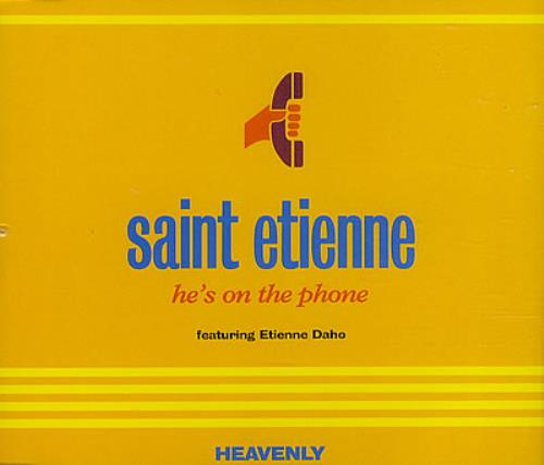 St Etienne He's On The Phone 2-CD single set (Double CD single) UK ETI2SHE161663