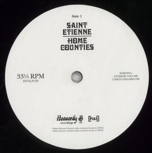 St Etienne Home Counties - Hand Stickered Sleeve 2-LP vinyl record set (Double LP Album) UK ETI2LHO860877