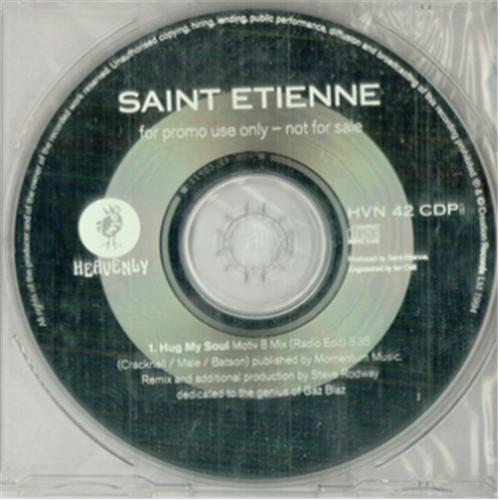 St Etienne Hug My Soul CD single (CD5 / 5") UK ETIC5HU220242