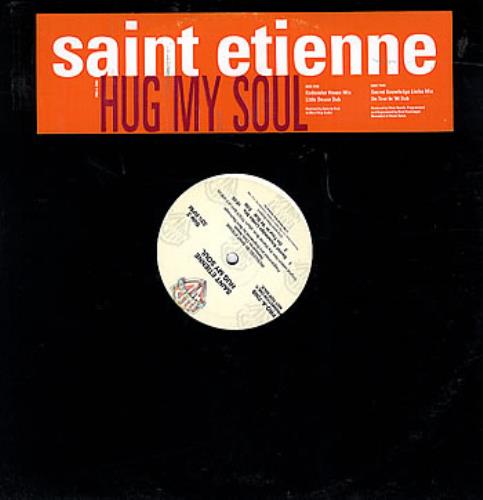 St Etienne Hug My Soul 12" vinyl single (12 inch record / Maxi-single) US ETI12HU35271