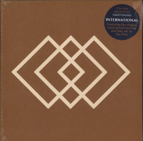 St Etienne International - Sealed vinyl LP album (LP record) UK ETILPIN876769