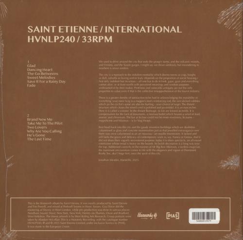 St Etienne International - Sealed vinyl LP album (LP record) UK ETILPIN876769