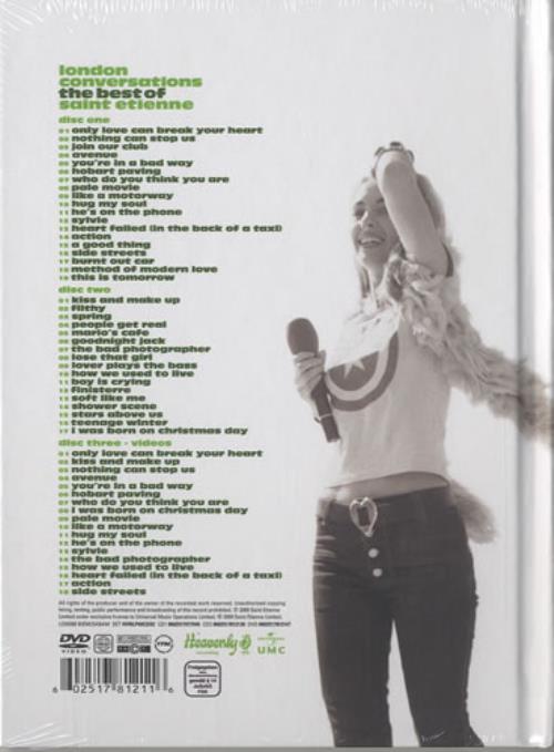 St Etienne London Conversations: The Best Of - Sealed 3-disc CD/DVD Set UK ETI3DLO446769