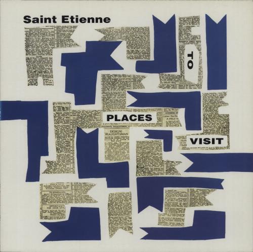 St Etienne Places To Visit 12" vinyl single (12 inch record / Maxi-single) German ETILPPL207418