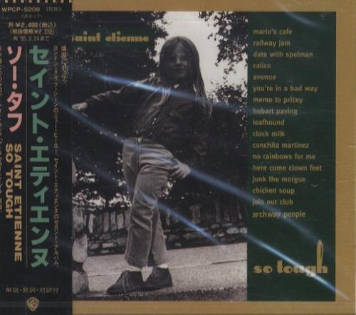 St Etienne So Tough CD album (CDLP) Japanese ETICDSO176896