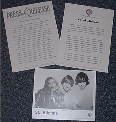 St Etienne So Tough media press pack UK ETIPPSO267407