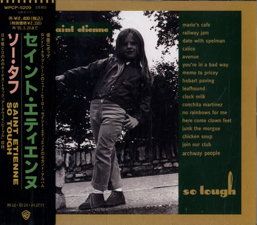 St Etienne So Tough CD album (CDLP) Japanese ETICDSO544044