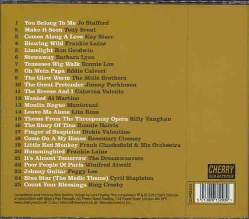 St Etienne Songs For The Lyons Cornerhouse CD album (CDLP) UK ETICDSO779620