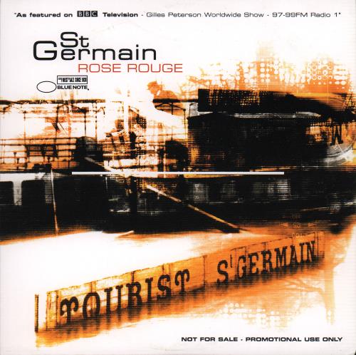St Germain Rose Rouge CD single (CD5 / 5") UK S0QC5RO653178