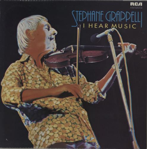 St�phane Grappelli I Hear Music vinyl LP album (LP record) UK SG6LPIH667553