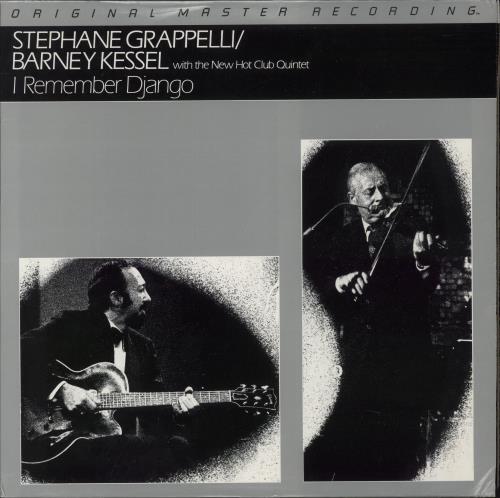 Stphane Grappelli I Remember Django vinyl LP album (LP record) US SG6LPIR875854