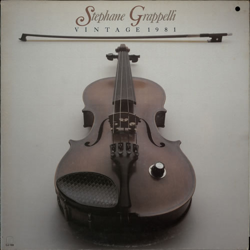 St�phane Grappelli Vintage 1981 vinyl LP album (LP record) US SG6LPVI567455