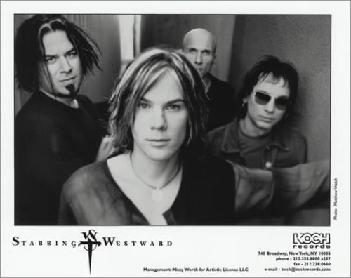 Stabbing Westward Stabbing Westward media press pack US S-WPPST182283