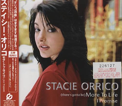 Stacie Orrico (There's Gotta Be] More To Life I Promise CD single (CD5 / 5") Japanese SA-C5TH271575