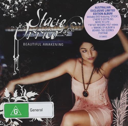 Stacie Orrico Beautiful Awakening 2-disc CD/DVD set Australian SA-2DBE369998