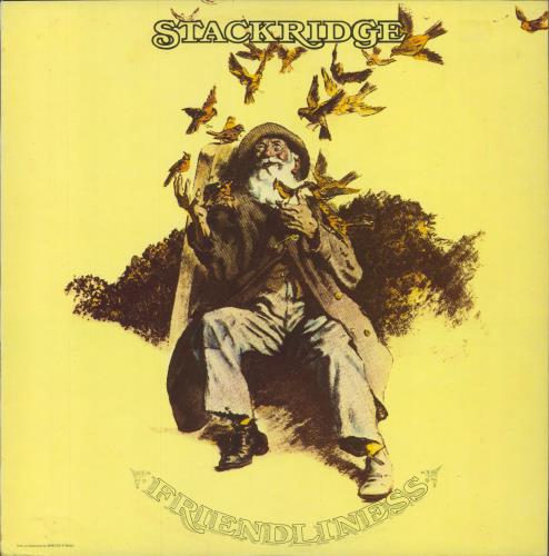 Stackridge Friendliness + Autographed Flyer vinyl LP album (LP record) UK KRDLPFR797021