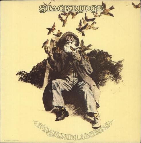 Stackridge Friendliness + fan club inserts vinyl LP album (LP record) UK KRDLPFR721010