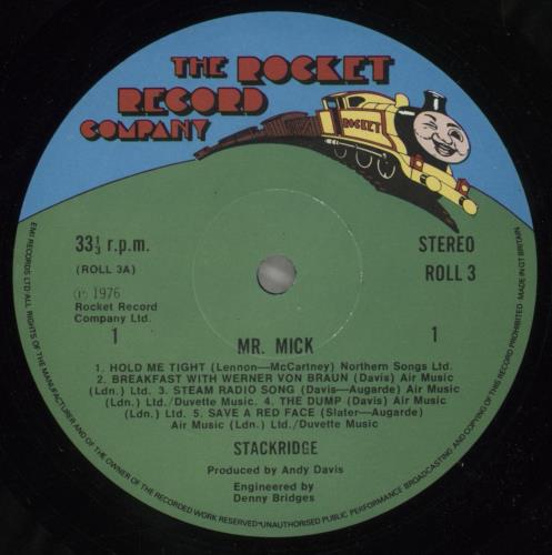 Stackridge Mr. Mick - EX vinyl LP album (LP record) UK KRDLPMR781914