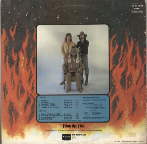 Stampeders From The Fire vinyl LP album (LP record) UK SH9LPFR735831