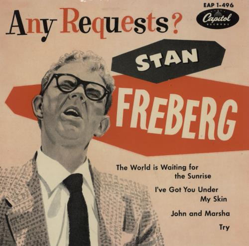 Stan Freberg Any Requests? 7" vinyl single (7 inch record / 45) UK S6007AN759476